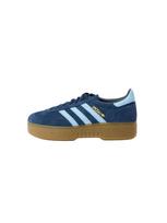ADIDAS ORIGINALS Sportbačiai be auliuko 'Handball Spezial' mėlyna / šviesiai mėlyna / auksas