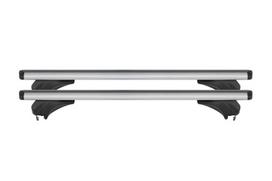 Automobilių stogo skersiniai Menabo Sonic, 120 cm, 2 vnt. sidabro spalvos