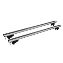 Automobilių stogo skersiniai Menabo Lince, 120 cm, 2 vnt. sidabro spalvos