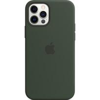 Silikoninis dėklas „MagSafe“, skirtas iPhone 12 (Pro) – „Cypress Green“ spalvos