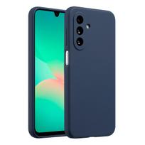Accezz skysto silikono dėklas, skirtas Samsung Galaxy A26 – tamsiai mėlynas
