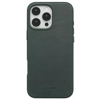 Accezz Vintage odinis „MagSafe“ nugarėlės dėklas, skirtas iPhone 16 Pro Max – dūminė žalia