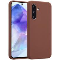 Accezz skysto silikono dėklas, skirtas Samsung Galaxy A36 / A56 – New Tea Brown
