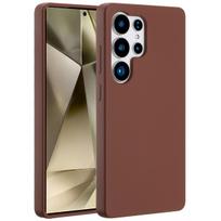 Accezz skysto silikono dėklas su MagSafe, skirtas Samsung Galaxy S25 Ultra – New Tea Brown