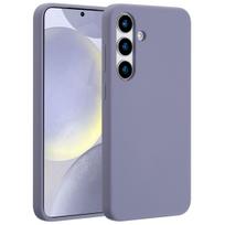 Accezz skysto silikono dėklas su MagSafe, skirtas Samsung Galaxy S25 Plus – levandų pilka