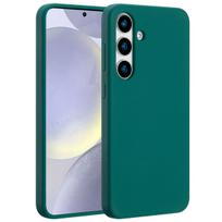 Accezz skysto silikono dėklas su MagSafe, skirtas Samsung Galaxy S25 Plus – miško žalumo spalvos