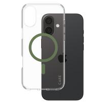 CARE by PanzerGlass Urban Combat dėklas su MagSafe, skirtas iPhone 16 Plus – žalias