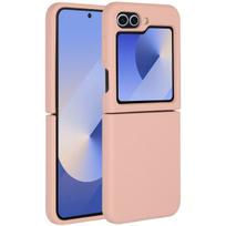 Accezz skysto silikono dėklas, skirtas Samsung Galaxy Z Flip 6 – rožinis