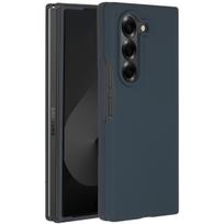 Accezz skysto silikono dėklas, skirtas Samsung Galaxy Z Fold 6 – tamsiai mėlynas