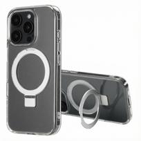 Accezz žiedinis stovas su nugarėlės dėklu ir MagSafe, skirtas iPhone 16 Pro Max – skaidrus