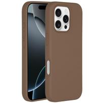 Accezz skysto silikono dėklas su MagSafe, skirtas iPhone 16 Pro Max – šviesiai rudas