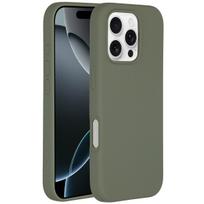 Accezz skysto silikono dėklas su MagSafe, skirtas iPhone 16 Pro Max – vario žalumo