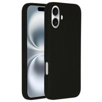Accezz skysto silikono dėklas su MagSafe, skirtas iPhone 16 Plus – Juodas