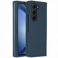 Accezz skysto silikono dėklas, skirtas Samsung Galaxy Z Fold 5 – tamsiai mėlynas