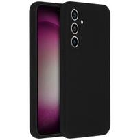 Accezz skysto silikono dėklas, skirtas Samsung Galaxy S23 FE – Juodas