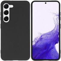 Accezz spalvotas TPU dėklas, skirtas Samsung Galaxy S23 – juodas