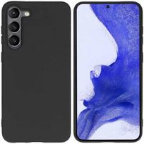 Accezz spalvotas TPU dėklas, skirtas Samsung Galaxy S23 Plus – juodas