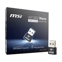 MSI AX1800 Nano WiFi USB Adapter WLAN 1201Mbit/ai