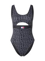 Tommy Hilfiger Underwear Maudymosi kostiumėlis pilka / juoda