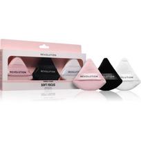 Revolution Soft Focus Powder Puff Trio putos 3 vnt.