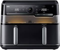 Braun TwinCook 5 Double 10 L Stand-alone 2800 W Hot air fryer Black