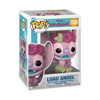 Žaislinė figūrėlė Funko POP! Disney Lilo & Stitch Angel 1568, 9 cm, žalia sp./violetinė sp.