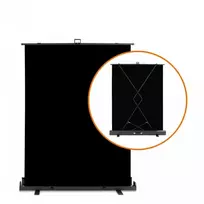 Walimex walimex pro ruloninio panelinio fono užuolaida 155x200 cm juoda