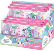 Kids Licensing Vaikams Mokyklinių reikmenų rinkinys 8 viename: penalas, sąsiuvinis, liniuotė, pieštukai, markeriai, trintukas Sweet Dreams / Kl11681 (SB12229)