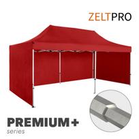 Greitai surenkama palapinė 3x6 Raudona Zeltpro PREMIUM+