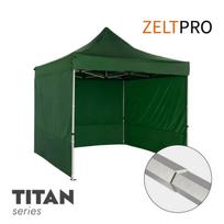 Proginė palapinė 3x3 Žalia Zeltpro TITAN