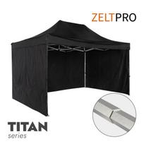 Proginė palapinė 3x4,5 Juoda Zeltpro TITAN