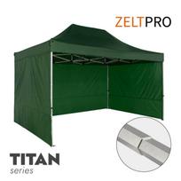 Proginė palapinė 3x4,5 Žalia Zeltpro TITAN