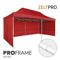Proginė palapinė 3x6 Raudona Zeltpro PROFRAME