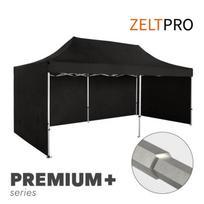Proginė palapinė 4x6 Juoda Zeltpro PREMIUM+