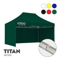 Prekybinė palapinė su spauda 3x4,5 pasirinktos spalvos Zeltpro TITAN