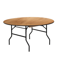 Sulankstomas apvalus stalas D180
