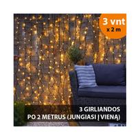 Girlianda užuolaida PROLED IP67 6x2 m