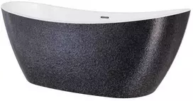 Vonia Besco Ayla Glam Graphite, 170 x 80 cm, su grafito spalvos dangteliais