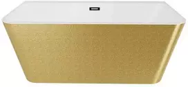 Vonia Besco Varya Glam Gold, 150 x 75 cm, su juodais dangteliais