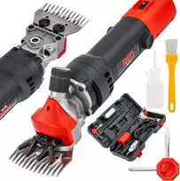 Red Technic Avies kirpimo mašinėlė, gyvūnų kirpimo mašinėlė, 600W galia, 78mm ašmenys, profesionali avies kirpimo mašinėlė