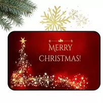 Eu Sandelis Durų kilimėlis LINKSMŲ KALĖDŲ - MERRY CHRISTMAS 60x90cm DYW14