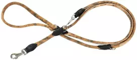 Barry King Šuns pavadėlis, raštas LION, reguliuojamas apvalus 12mm / 220cm
