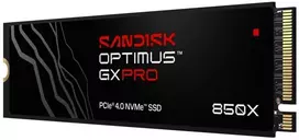 Dysk SSD SanDisk Optimus GX PRO 850X - SSD - zaszyfrowany - 4 TB - wewnętrzny - M.2 2280 D5-M (M.2 2280 D5-M) - PCIE 4.0 x4 (NVME) - TCG Opal Encryption 2.01