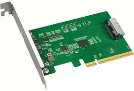 Kontroler Icy Dock IcyDock MCIO Bi to PCle 5.0 xB Pcle Adapteris with Redriver