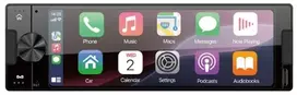 Automagnetola Ampire Electronics Automobilinis radijas Canva Ampire 1-DIN su ekranu, CarPlay, Android Auto (CPR60)