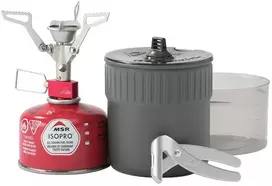 Turistinės viryklės ir puodo komplektas MSR PocketRocket 2 Mini Stove Kit