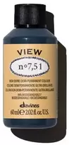 Davines View Plaukų dažymo kreminis toneris 7.51, 60 ml