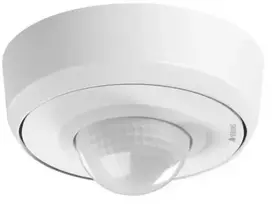 Steinel PD-24 Dali-2 IPD buvimo ir prieblandos jutiklis, montuojamas ant paviršiaus, IP54, apvalus, baltas