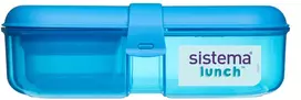 Sistema 1,1 l Ribbon pietų dėžutė mėlyna