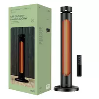 Infraraudonųjų spindulių lauko šildytuvas Mill Outdoor Heater CBOC20FLOOR | 2000 W | IP45 | Juodas